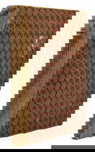 COBURN, ALVIN LANGDON. MORE MEN OF MARK. 1922: Coburn, Alvin Langdon. MORE MEN OF MARK. New York: Alfred A. Knopf, 1922. Quarto. Patterned green and red paper boards backed in beige cloth. Title printed in black on paper label on flat spine. 33