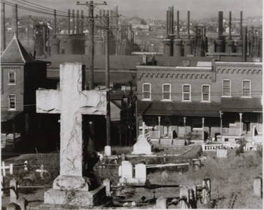 EVANS, WALKER. BETHLEHEM GRAVEYARD. 1935