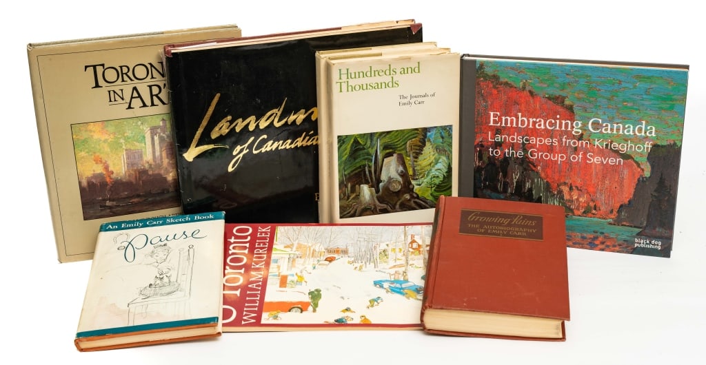 [CANADIAN ART] LOT OF 10 VOLUMES SOLD TOGETHER (1 of 13)