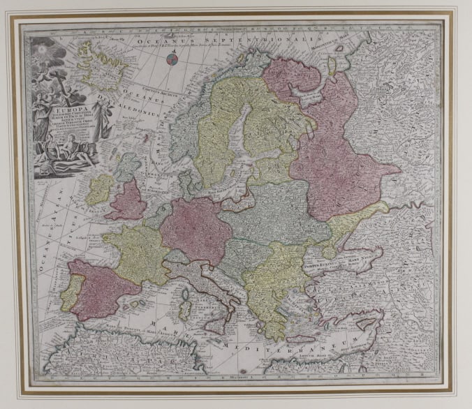 [MAP] SEUTTER, M. EUROPA RELIGIONIS CHRISTIANAE (1 of 2)