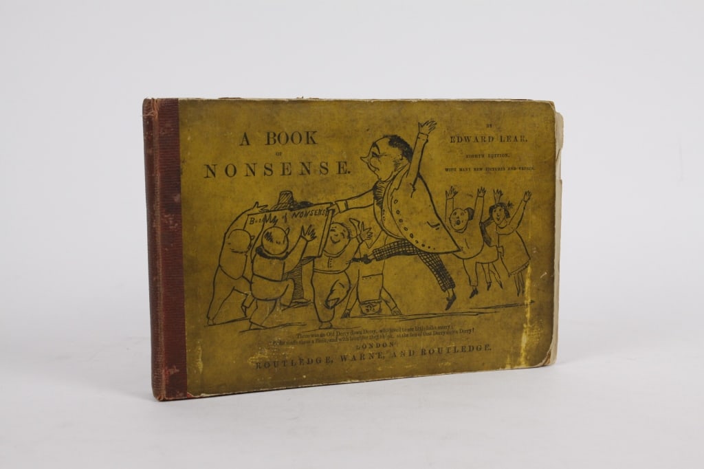 LEAR, EDWARD. BOOK OF NONSENSE. 1862 (1 of 4)