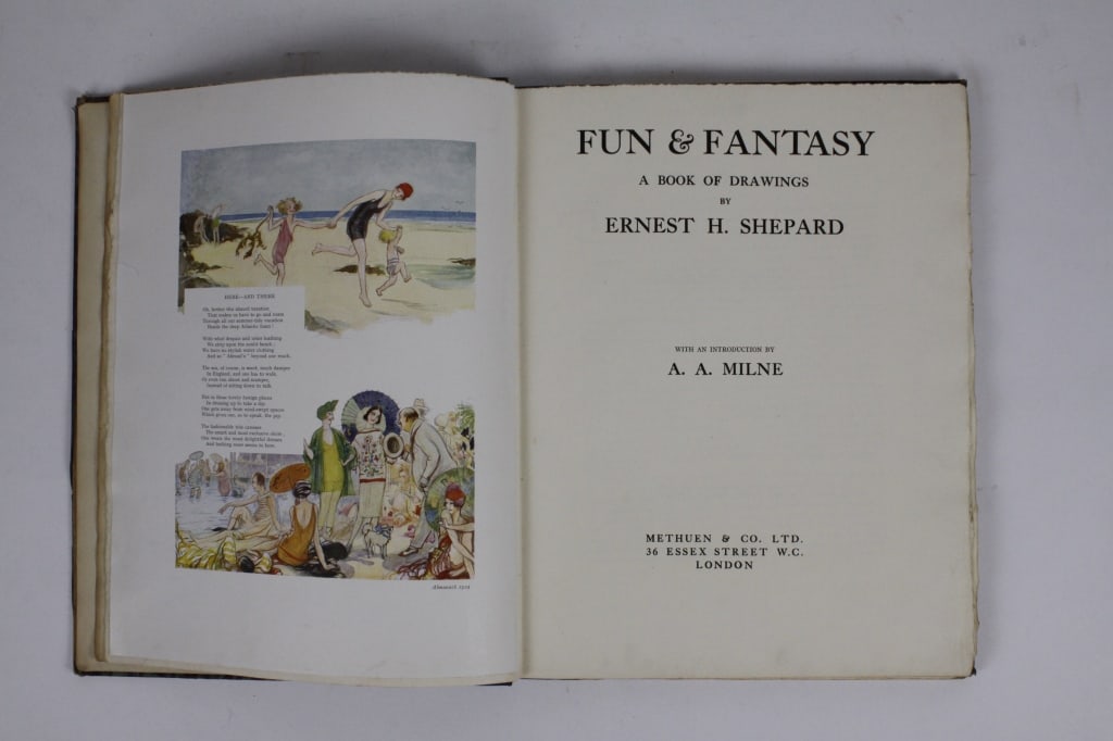 MILNE; SHEPARD. FUN & FANTASY BOOK. 1927. LTD ED (1 of 6)