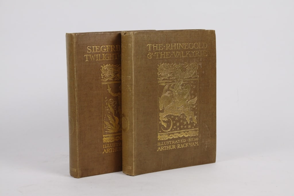 [RACKHAM, ARTHUR] RING OF THE NIBLUNG. 2V. 1910-1 (1 of 4)