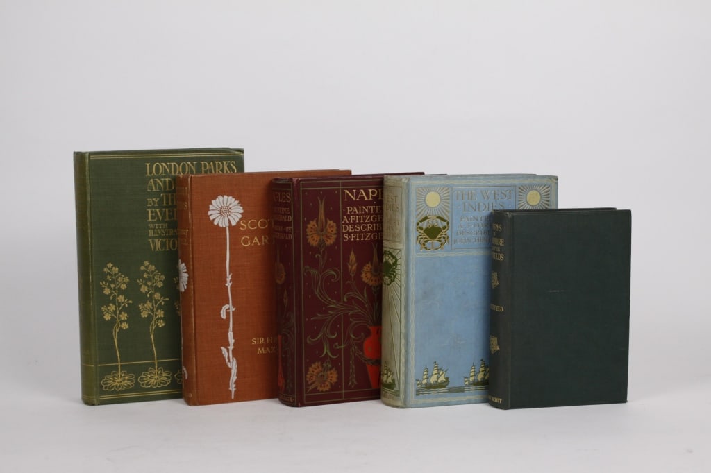 [ILLUSTRATED TRAVEL] LOT OF 5 VOLS TOGETHER (1 of 2)