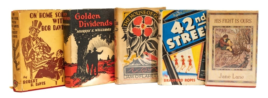 [DUST JACKETS] LOT OF 5 VOLUMES TOGETHER (1 of 7)