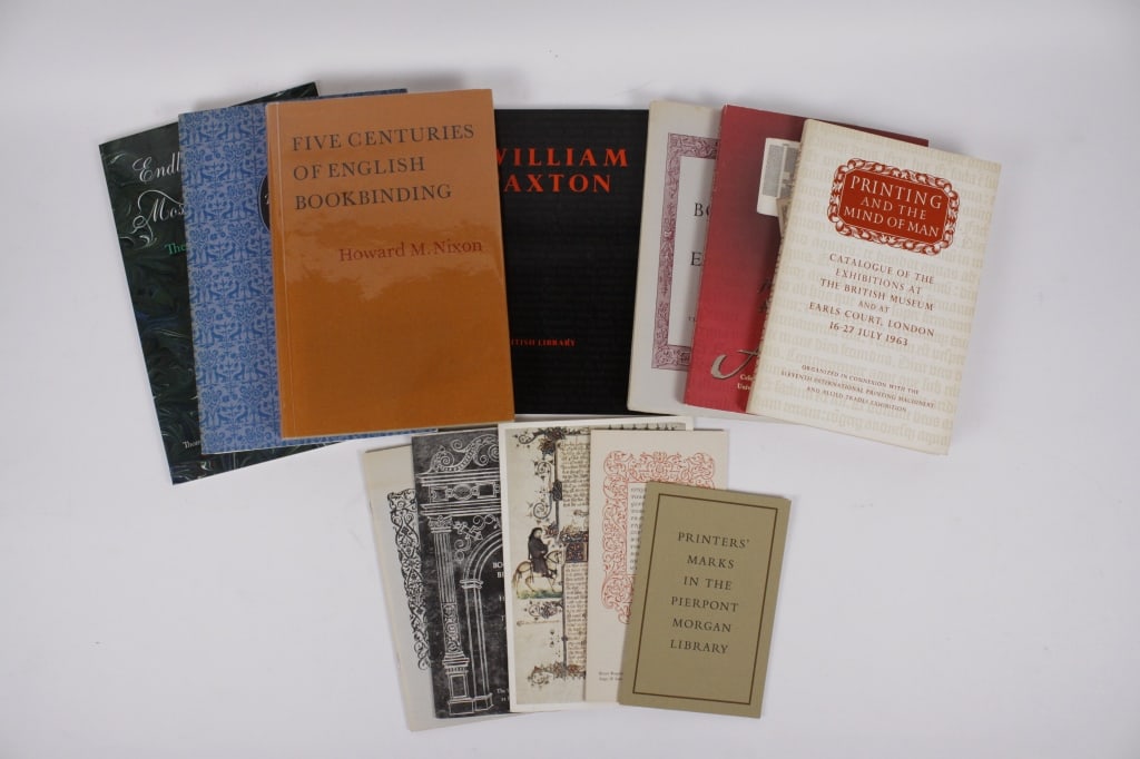 [BOOK ARTS] LOT OF 16 VOLUMES SOLD TOGETHER (1 of 3)