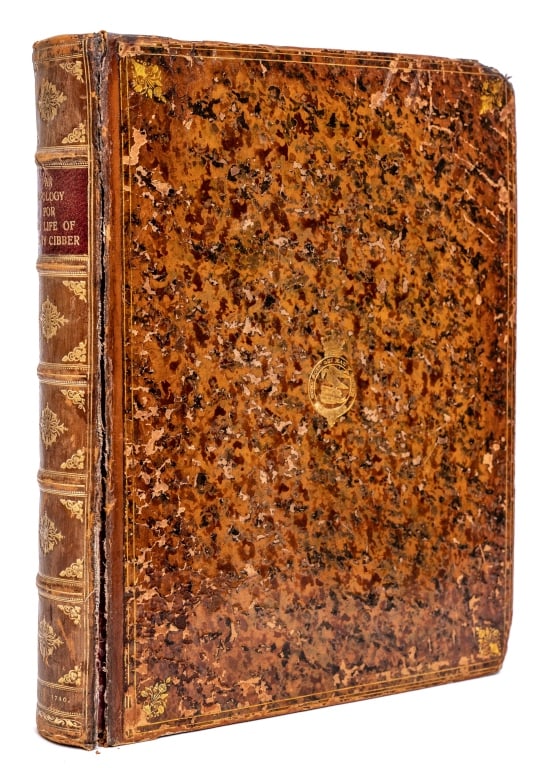 [ANTIQUARIAN] APOLOGY FOR LIFE OF COLLEY CIBBER (1 of 8)