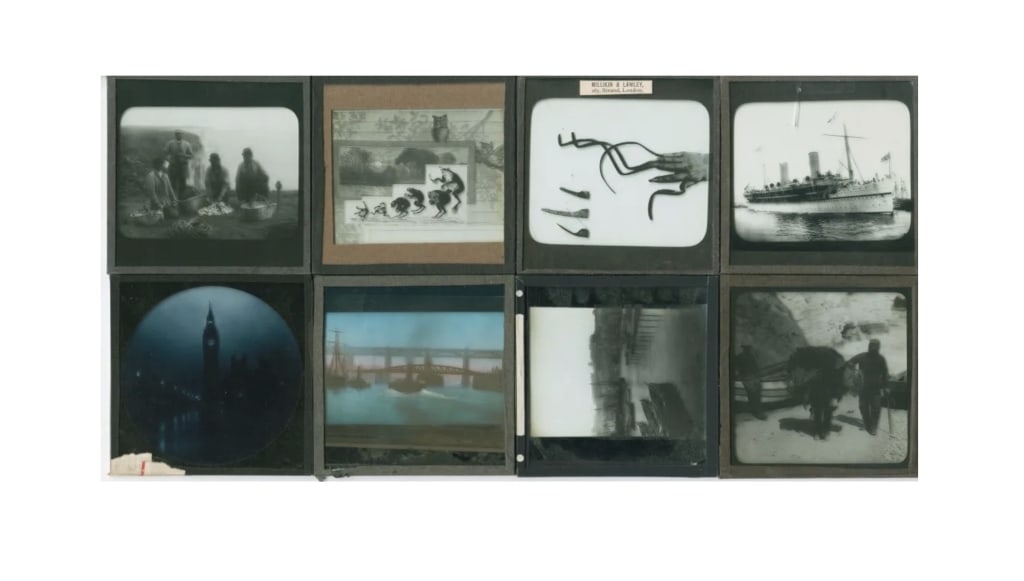 [LANTERN SLIDES] TRAVELS, ROYAL TOUR, ETC. 39 (1 of 3)