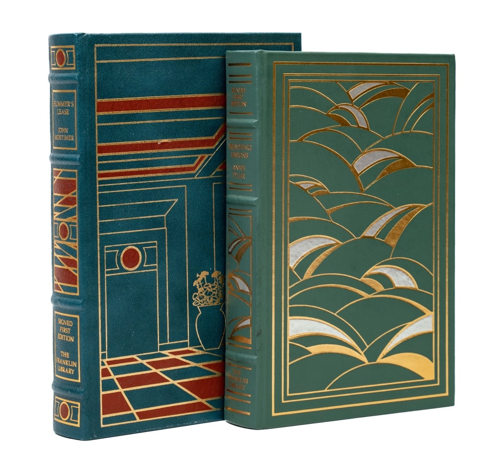 FRANKLIN LIBRARY. SIGNED 1ST EDS. 2 VOLS TOGETHER (1 of 8)