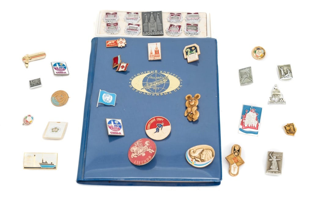 [WORLD CONGRESS OF PEACE] PERSONAL NOTES / PINS (1 of 5)