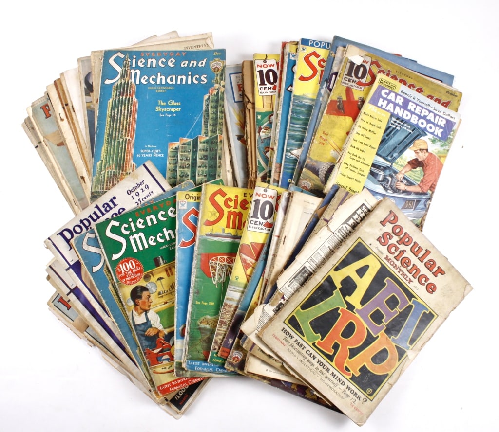 [MAGAZINES] AUTOMOTIVE / ENGINEERING. LOT OF 37 (1 of 2)