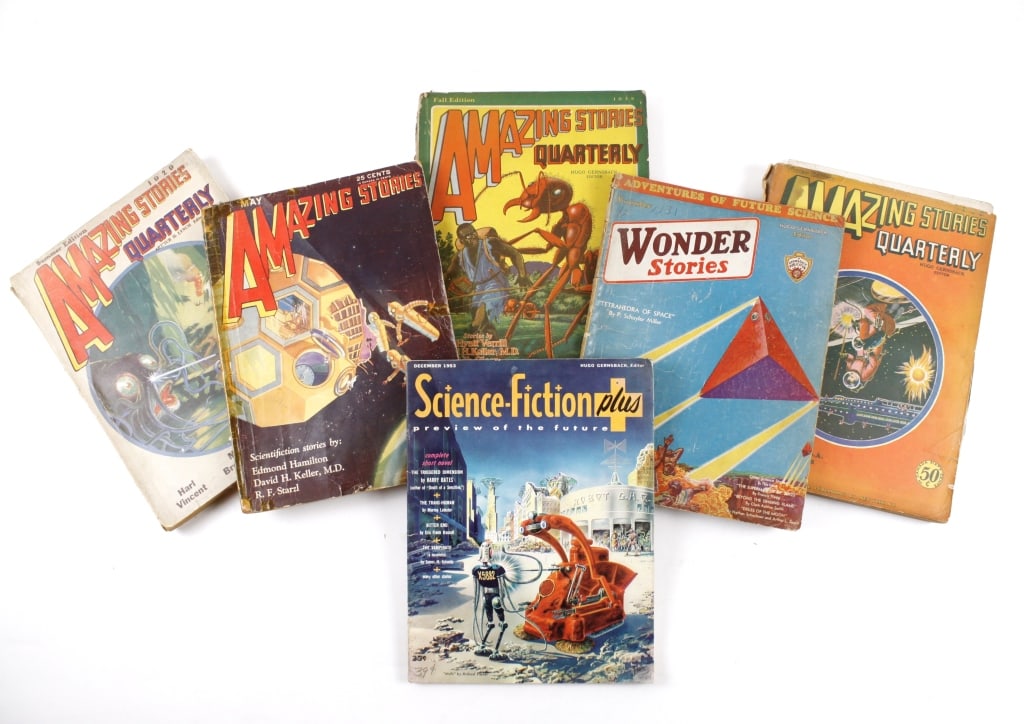 [SCIENCE FICTION] PULPS. LOT OF 13 SOLD TOGETHER (1 of 2)