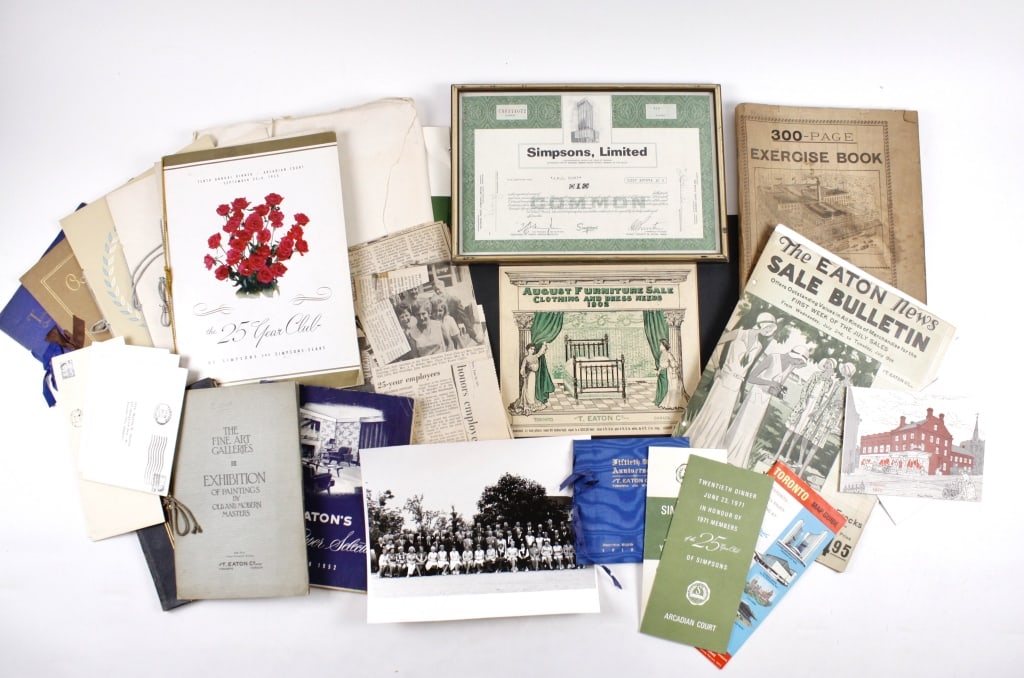 [EATON'S / SIMPSON'S] LOT OF 30 PIECES TOGETHER (1 of 3)