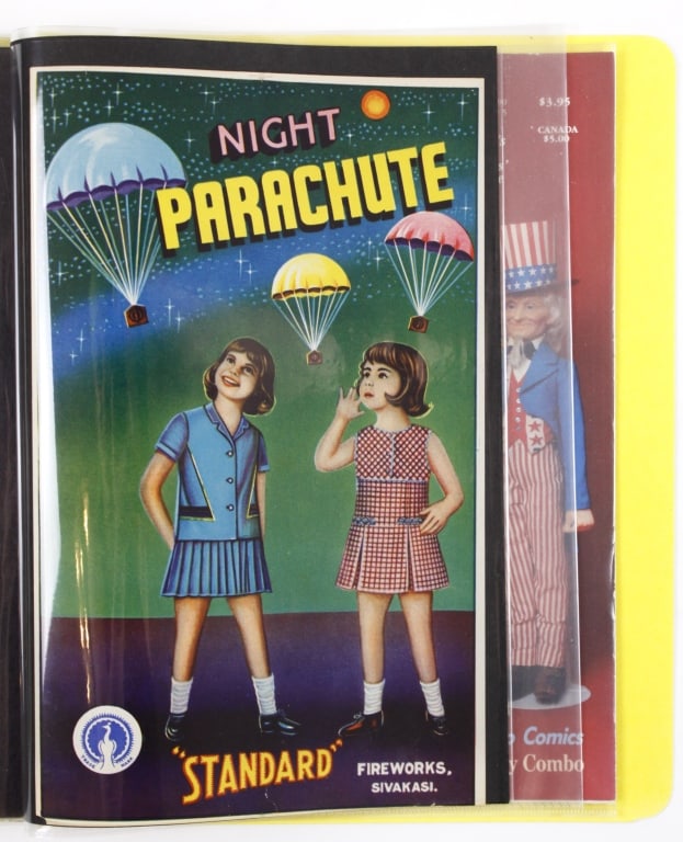 [FIREWORKS] POSTCARDS, LABELS. 1907-1990 (1 of 3)