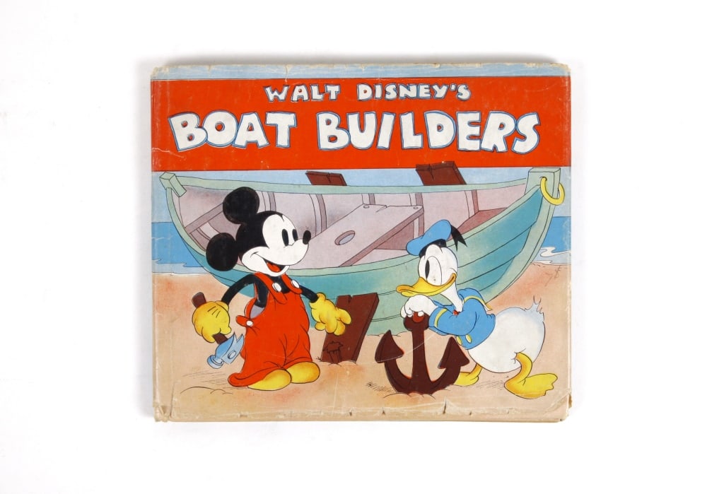 DISNEY, WALT. MICKEY MOUSE THE BOAT-BUILDER. 1938 (1 of 4)