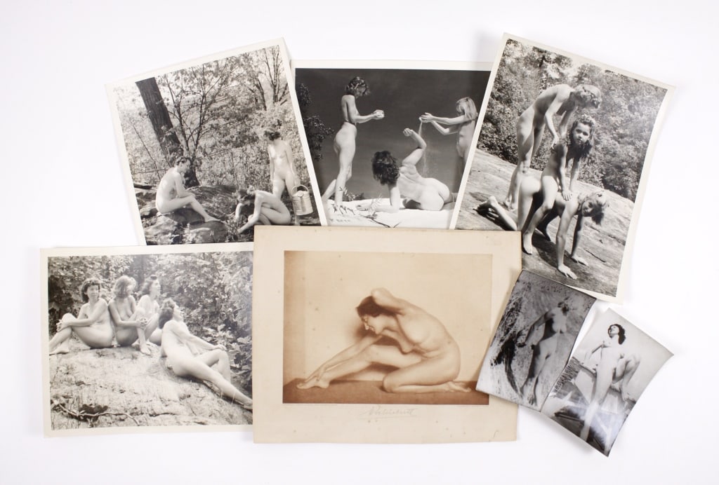 [NATURISM] LOT OF 7 PHOTOGRAPHS SOLD TOGETHER (1 of 4)