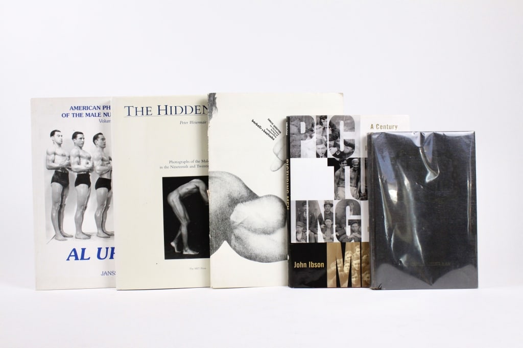 [BOOKS] MALE NUDE IN PHOTOGRAPHY. LOT OF 5 VOLS: MALE NUDE IN PHOTOGRAPHY. A lot of 5 volumes sold together. Including: Liederman, Earle. SECRETS OF STRENGTH. New York: Earle Liederman, 1925. 8vo, cloth boards, Mylar jacket. * Urban, Al. AMERICAN PH