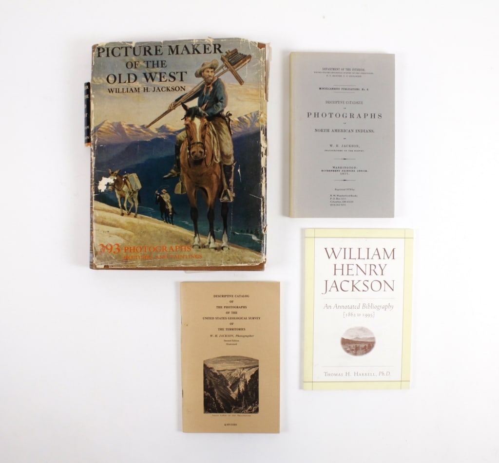 [BOOKS] WILLIAM H. JACKSON. LOT OF 4 VOLS TOGETHER (1 of 3)