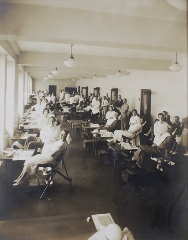 [PEOPLE] DENTISTS, RANGERS, ETC. LOT OF 6 TOGETHER: PEOPLE. A lot of 6 silver prints sold together. Each mounted, some labeled. Including: FOREST RANGER, 2 prints, one dated 1911, another showing sitter (Ben Joy) with gun (Wilson Studio, Oregon; Chehal