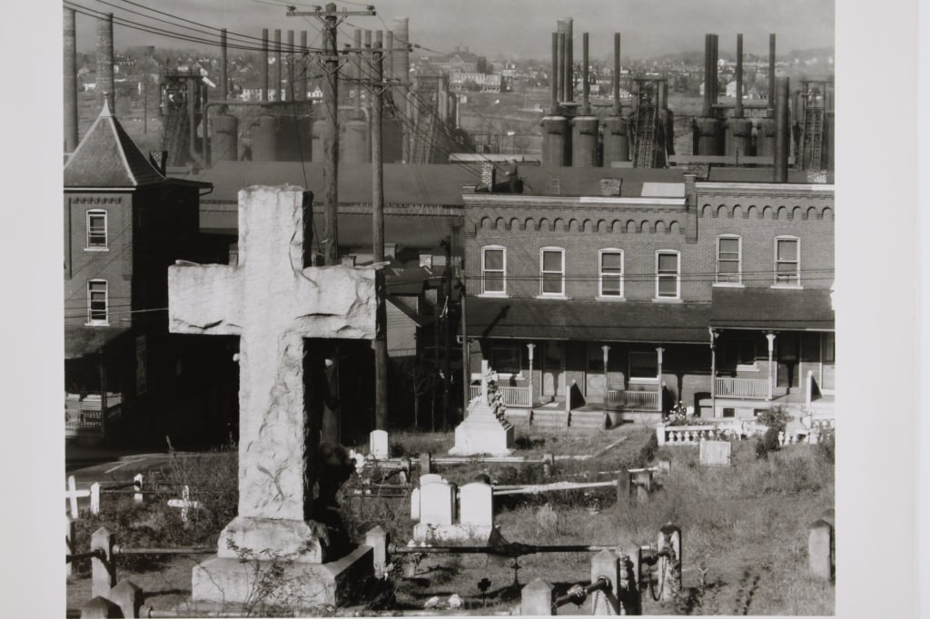 EVANS, WALKER. BETHLEHEM GRAVEYARD. 1935 (1 of 4)