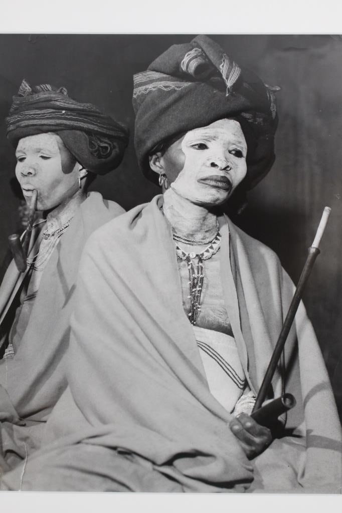 BOURKE-WHITE, MARGARET. HERRO AND TEMBU WOMEN (1 of 6)