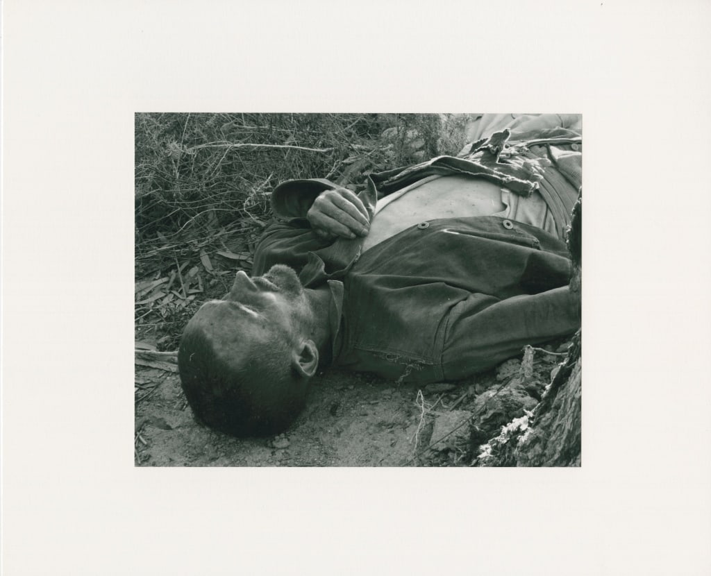 WESTON, EDWARD. DEAD MAN, COLORADO DESERT, 1938 (1 of 2)