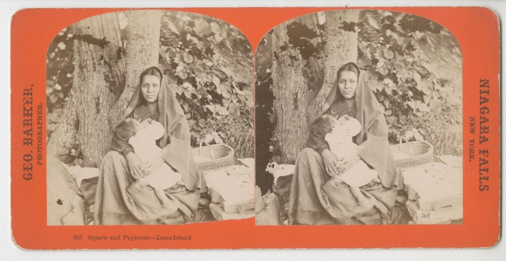 [STEREOS] BARKER, GEO. INDIGENOUS. LOT OF 2 (1 of 3)