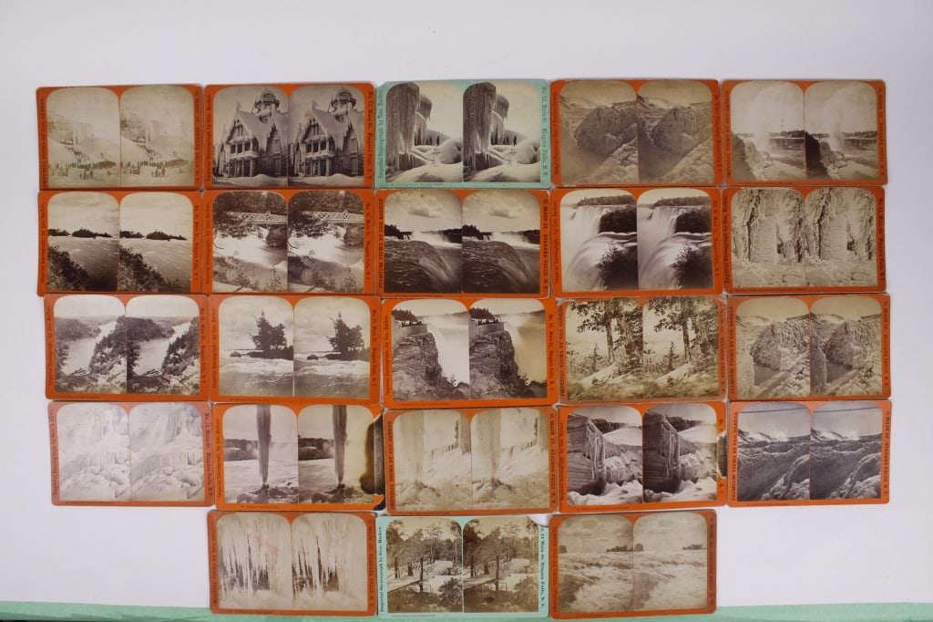 [STEREOS] GEO. BARKER. IMPERIAL SIZE. LOT OF 23 (1 of 1)