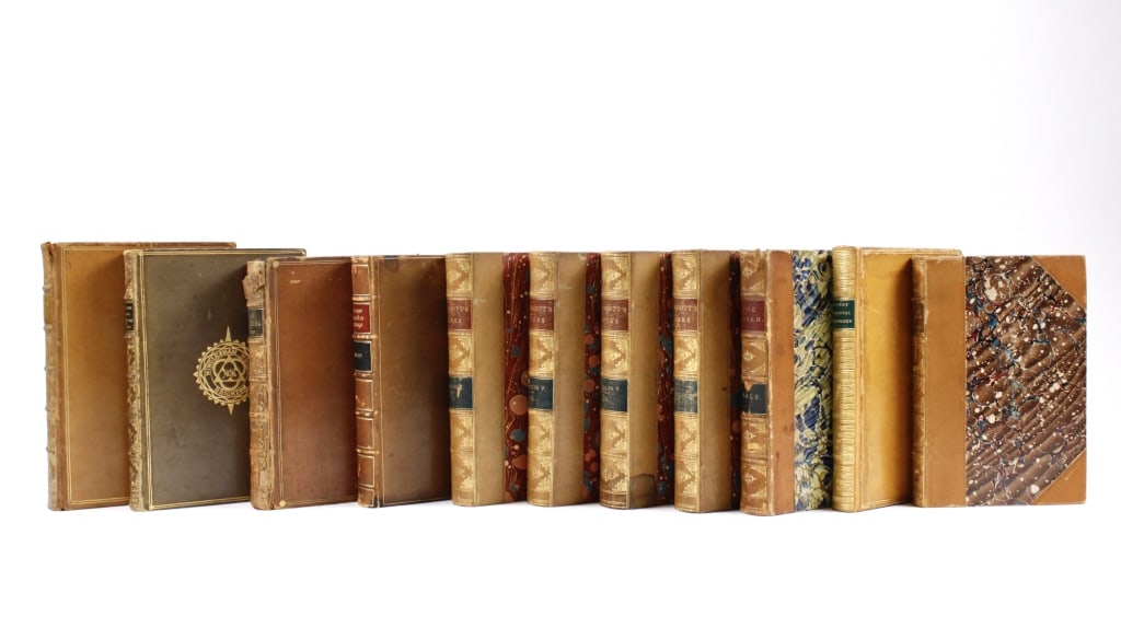 [BINDINGS] LOT OF 11 VOLUMES SOLD TOGETHER (1 of 2)