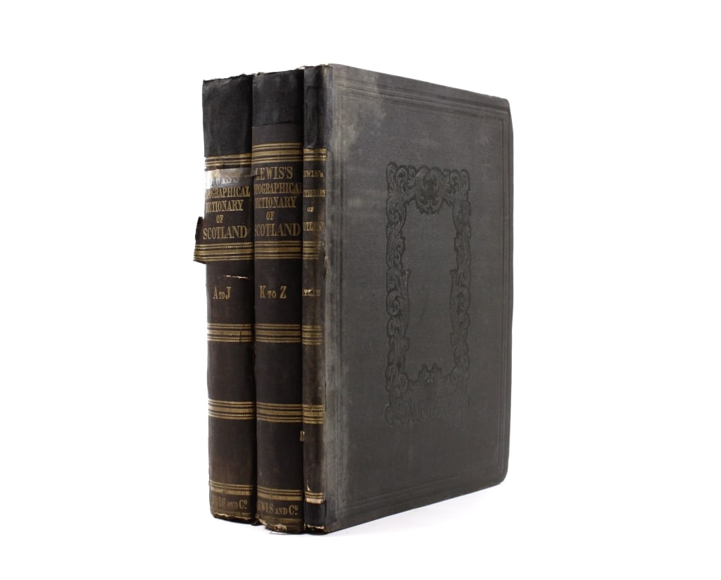 LEWIS. TOPOGRAPHICAL DICTIONARY OF SCOTLAND+MAP (1 of 5)