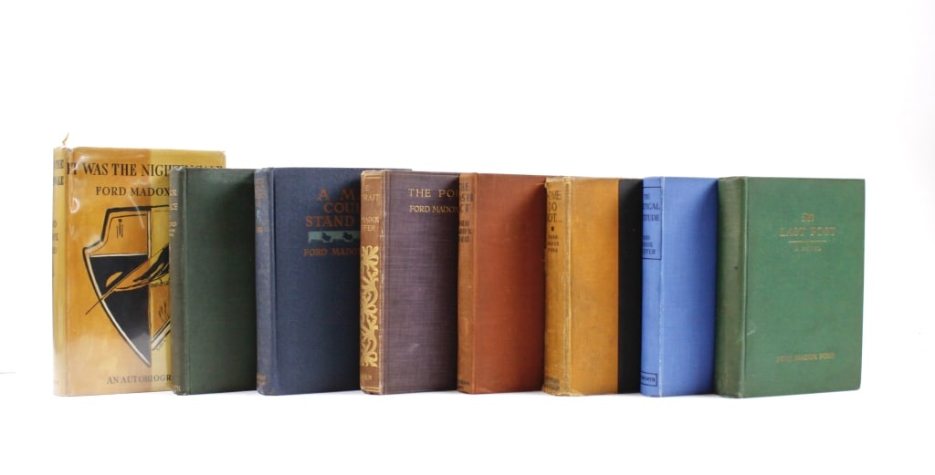 [FORD MADDOX FORD] LOT OF 10 VOLUMES TOGETHER (1 of 2)