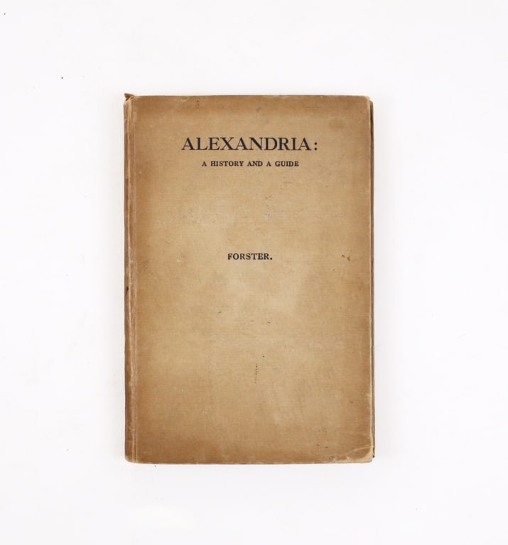 FORSTER, E.M. ALEXANDRIA. 1922. 1ST EDITION (1 of 2)
