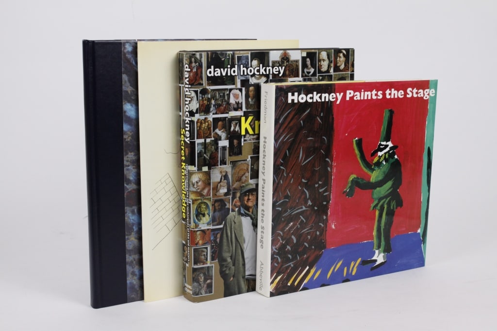 [HOCKNEY, DAVID] LOT OF 3 VOLUMES SOLD TOGETHER (1 of 4)