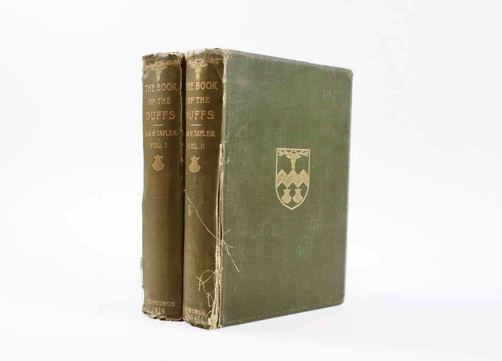 TAYLER, A. & H. BOOK OF THE DUFFS. 2 VOLS. 1914 (1 of 2)