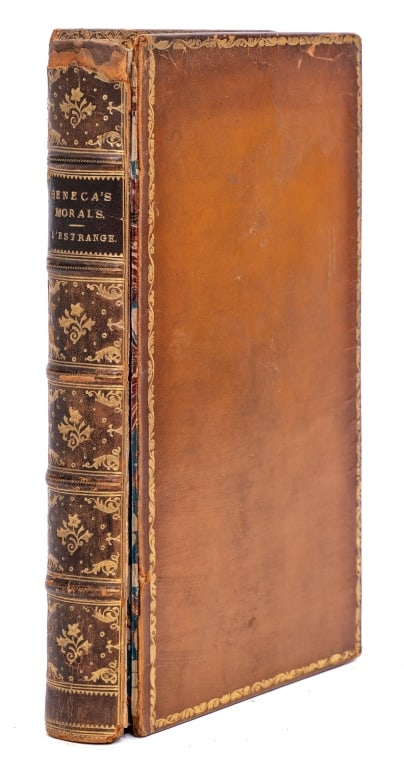 [ANTIQUARIAN] L'ESTRANGE. SENECA'S MORALS. 1739 (1 of 5)
