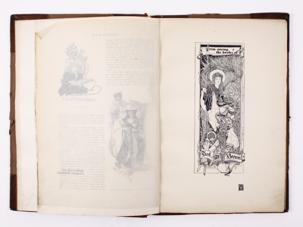 THE STUDIO: SPECIAL WINTER #: BOOK PLATES. 1898-9 (1 of 4)