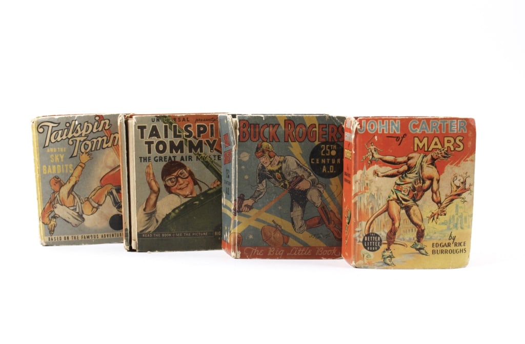 [BIG LITTLE BOOKS] EDGAR R. BURROUGHS, ETC. 4V (1 of 4)