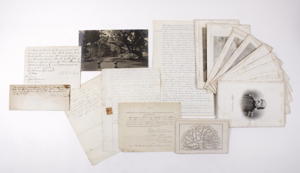 [CIVIL WAR ETC] LOT OF 20 PIECES OF EPHEMERA (1 of 3)