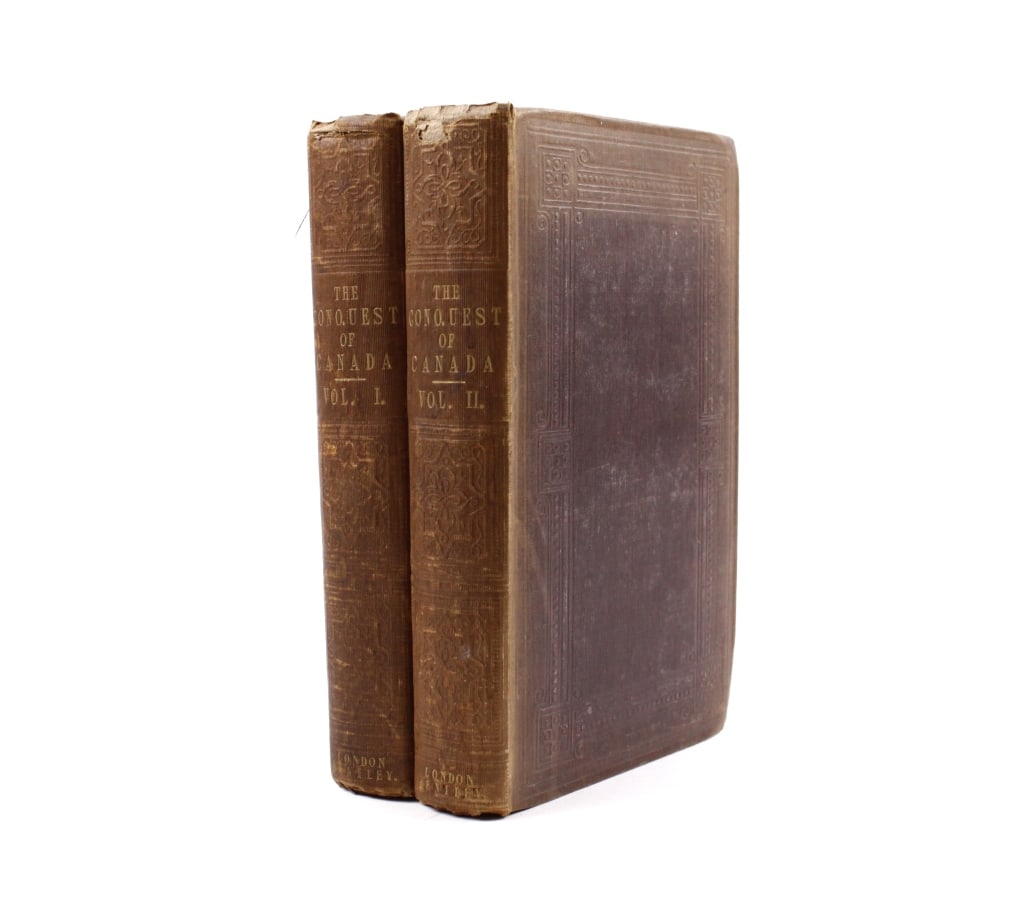 (WARBURTON) THE CONQUEST OF CANADA. 2 VOLS. 1849 (1 of 4)