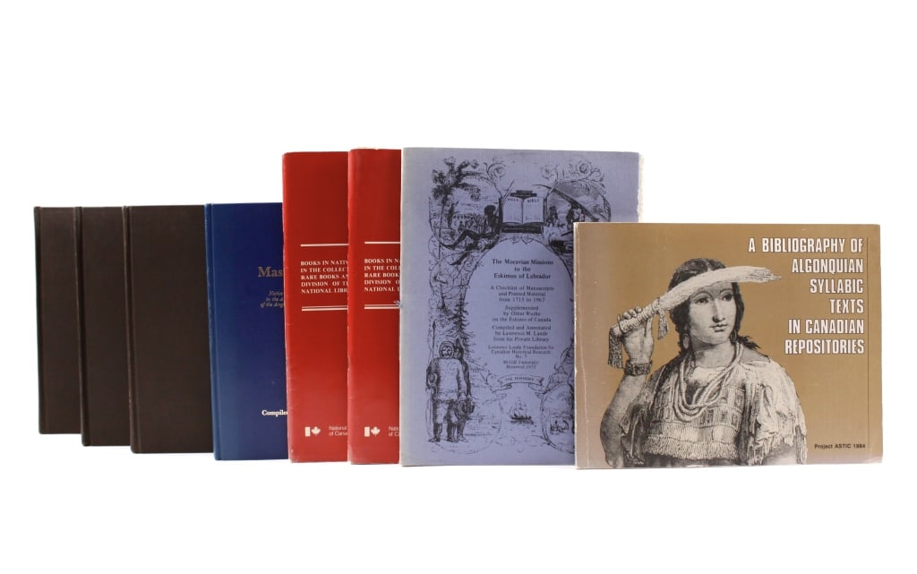 [INDIGENOUS LANGUAGES] LOT OF 8 VOLUMES TOGETHER (1 of 3)