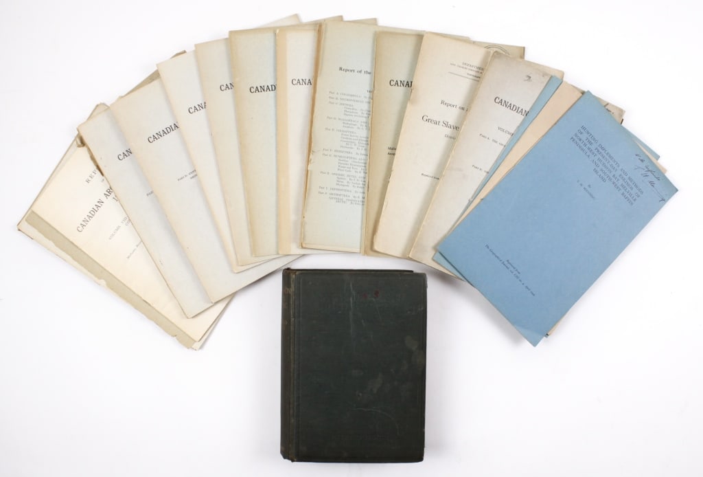 [ARCTIC] REPORTS, EXTRACTS, ETC. LOT OF 17 VOLS (1 of 5)