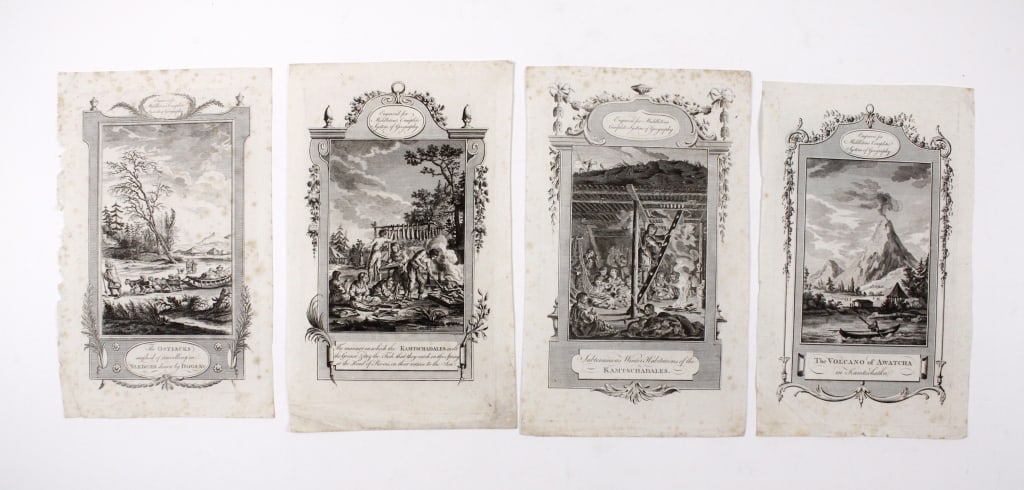 [PRINTS] NORTH-WEST. LOT OF 8 SOLD TOGETHER (1 of 5)