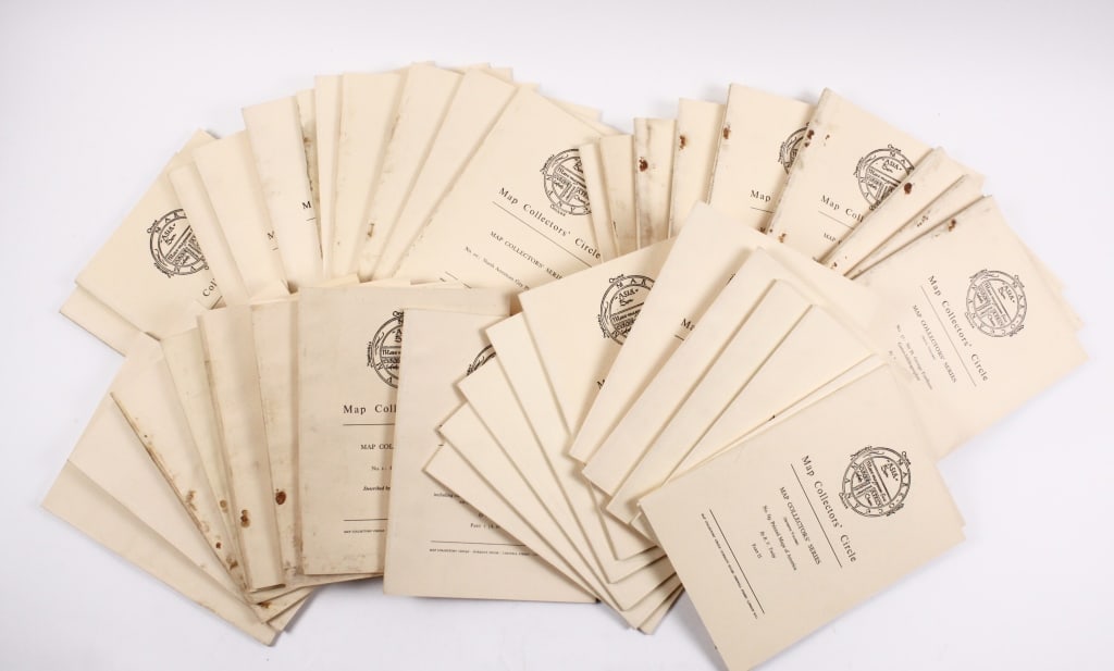 TOOLEY, ET AL. MAP COLLECTORS' CIRCLE. 42 VOLUMES (1 of 3)
