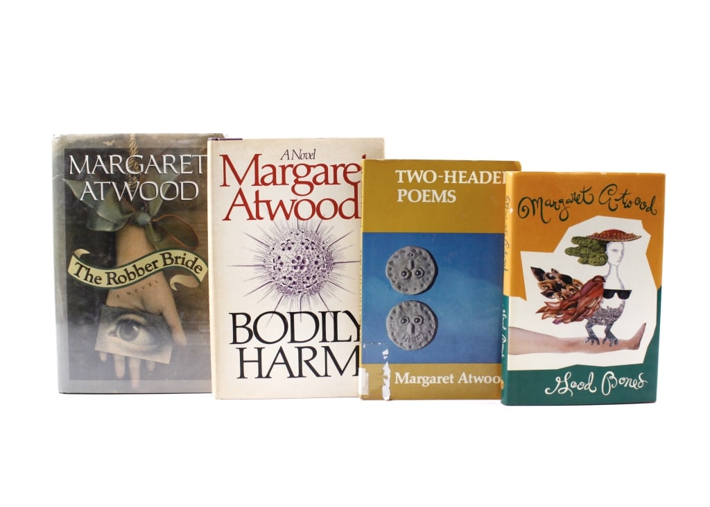 [ATWOOD, MARGARET] SIGNED. LOT OF 4 VOLS TOGETHER (1 of 6)