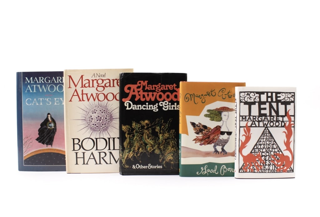 [ATWOOD, MARGARET] SIGNED. LOT OF 5 VOLS TOGETHER (1 of 4)