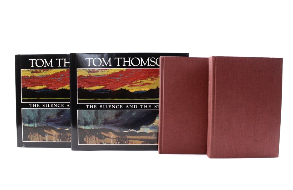 [CANADIAN ART] SOME SIGNED. LOT OF 4 VOLUMES (1 of 8)