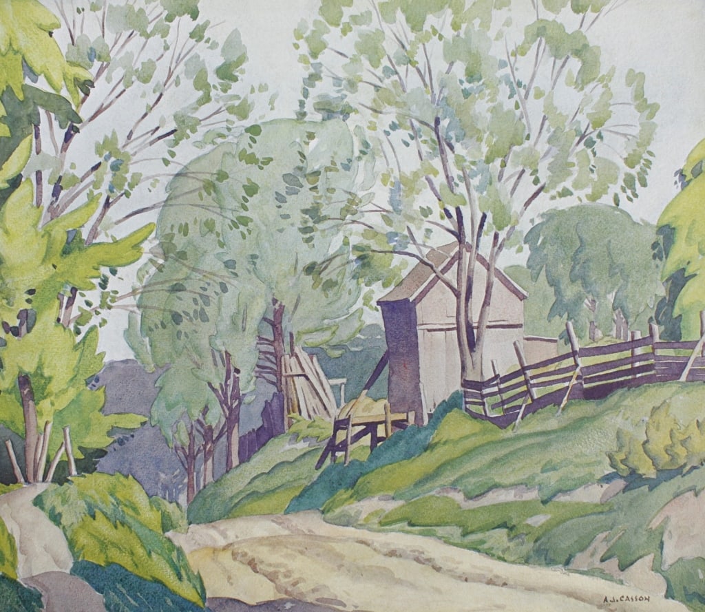 [CASSON, A.J.] WATERCOLOURS. LTD ED, SIGNED. 1982 (1 of 7)