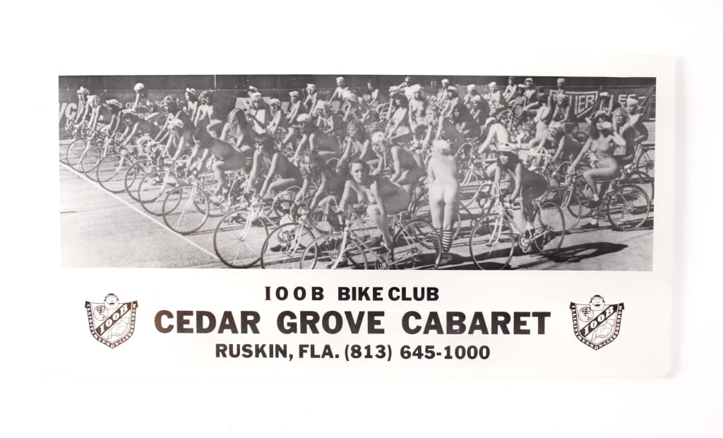 [POSTER] CEDAR GROVE CABARET 100B BIKE CLUB (1 of 2)