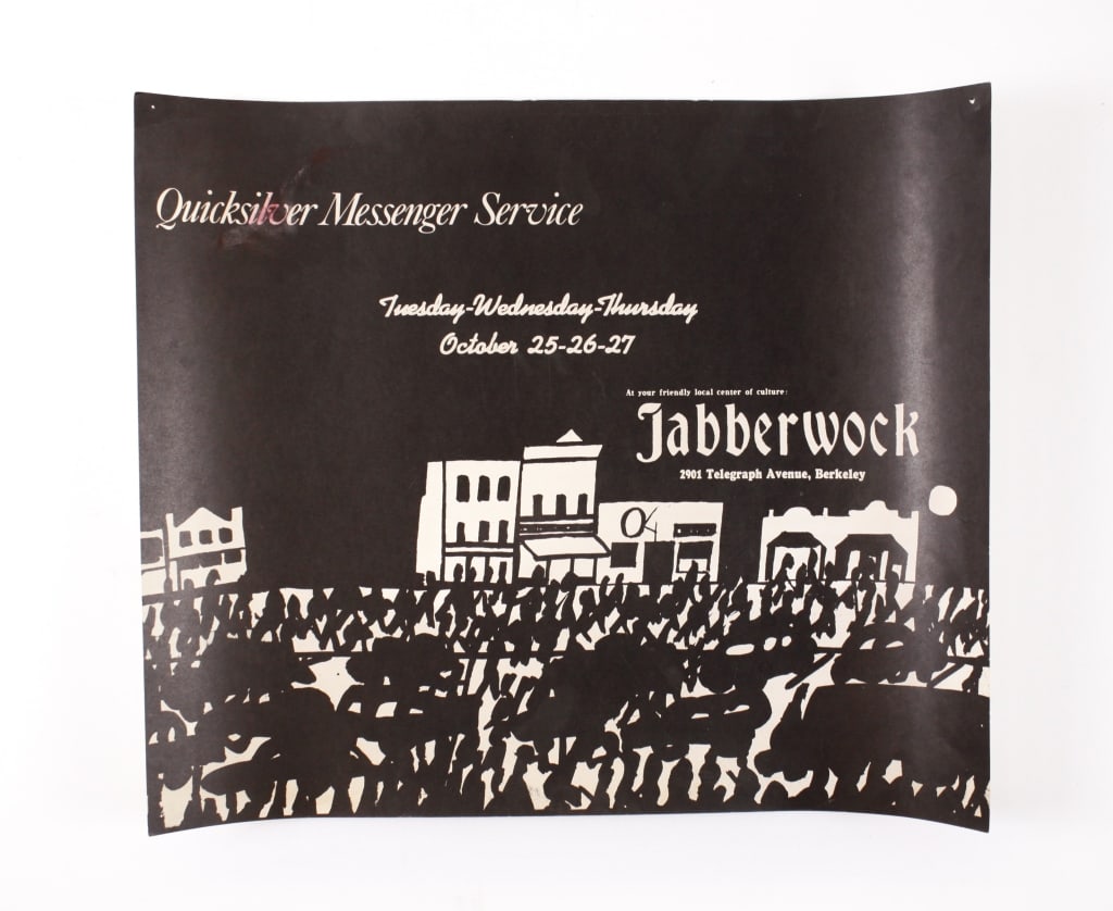 [POSTER] QUICKSILVER MESSENGER SERVICE. JABBERWOCK (1966) (1 of 2)