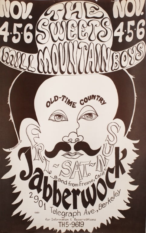 [POSTER] SWEETS MILL MOUNTAIN BOYS. 1966 (1 of 4)